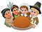 Thanksgiving pilgrim theme