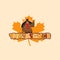 Thanksgiving turkey background