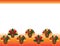 Thanksgiving Turkey Banner for Cards, Flyers, Poster, and More