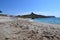 Tharros beach in Sardinia, Italy