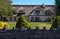 Thatch Roof House on the shore of Galway Bay in County Galway, Ireland, near Kinvara