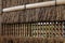 Thatched and bamboo fences wall