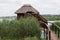 THATCHED BIRD HIDE OUT OVER WATER