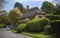 Thatched Cotswold cottage, Chipping Campden, Gloucestershire, England