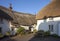 Thatched cottages at Inner Hope, Hope Cove, Devon, England