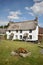 Thatched cottages of Lustleigh, Dartmoor UK