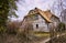 Thatched house in the seaside resort Ahrenshoop on the peninsula Darss, Mecklenburg-Vorpommern, Germany, Europe