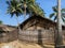 Thatched huts and palm trees