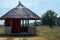 Thatched roof pavilion