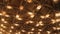 Theater and Concert Hall Ceiling with Retro Flashing Marquee Lights in Downtown 1080p