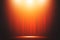 Theater curtain red spotlight on stage studio graphics background