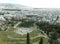 The Theater of Dionysus Eleuthereus and Cityscape of Athens as seen from the Acropolis