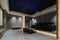 Theater room with stars ceiling