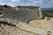 The theater in Segesta in Sicily