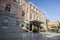 Theater,Teatro romea building,exterior main facade,Murcia,Spain.