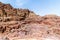 The theatre, in the ancient Petra, Jordan