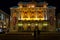 Theatre des Celestins illuminated by night