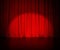 Theatre red curtain or drapes background with