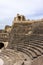 Theatre in roman era ruins, Dougga, Tunisia
