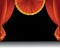 Theatre stage curtain