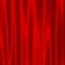 Theatre Stage With Red Velvet Curtains - Artistic Abstract Wave Effect - Background For Design Artworks - Theater Drapes - Surface