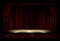 Theatre Stage with Theater Curtains