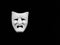 Theatre tragedy mask