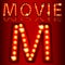 Theatrical Lights MovieText