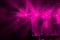 Theatrical stage rock concert. Beams of searchlights, light, abstract background of concert. Stage lights during light and music