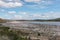 Theewaterskloof Dam in drought in Western Cape province, South Africa