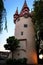 The Theft Tower in Lindau at Lake Constance in Bavaria, Germany
