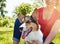 Their bond is a strong one. a young woman bonding with her dog in the park.