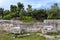 The Themistoclean Wall at the archaeological site of Olympieion or Columns of the Olympian Zeus