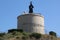 Theodor Herzl statue at Herzliya, Israel