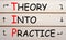 Theory Into Practice TIP Concept