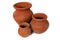 There clay pot