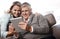 Theres just a whole lot more to browse when shopping online. a mature couple using a digital tablet and credit card to