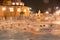 Thermal Bath Szechenyi in a winter evening