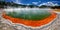 Thermal lake Champagne Pool, New Zealand