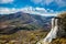 Thermal Mineral Spring Hierve el Agua, natural rock formations i