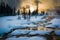 Thermal pool at West thumb, Yellowstone