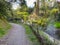 A thermal walking trail near the town of Taupo, New Zealand