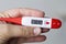 Thermometer for diagnosis against diseases