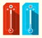 Thermometer Icons Set