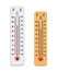 Thermometer set vector illustration.