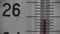 Thermometer, Temperature Rising Around 26 Degree