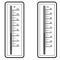 Thermometers Vector