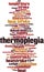 Thermoplegia word cloud