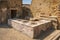 Thermopolium or tavern. Herculaneum. Naples. Italy