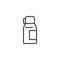 Thermos bottle outline icon